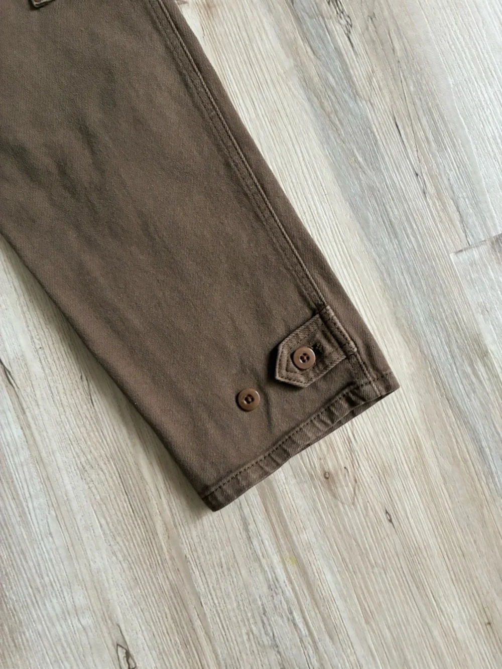 Wilfred Brown Cargo Pants with Side Flap Pockets - Picture 10 of 10